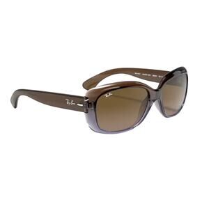 Ray-Ban RB4101 Jackie Ohh Sunglasses Polished Brown 860/51 58-17-135 Gradient Rx